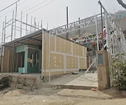 Construcción casa dos pisos drywall