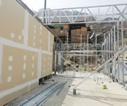 Estructura de casa en drywall