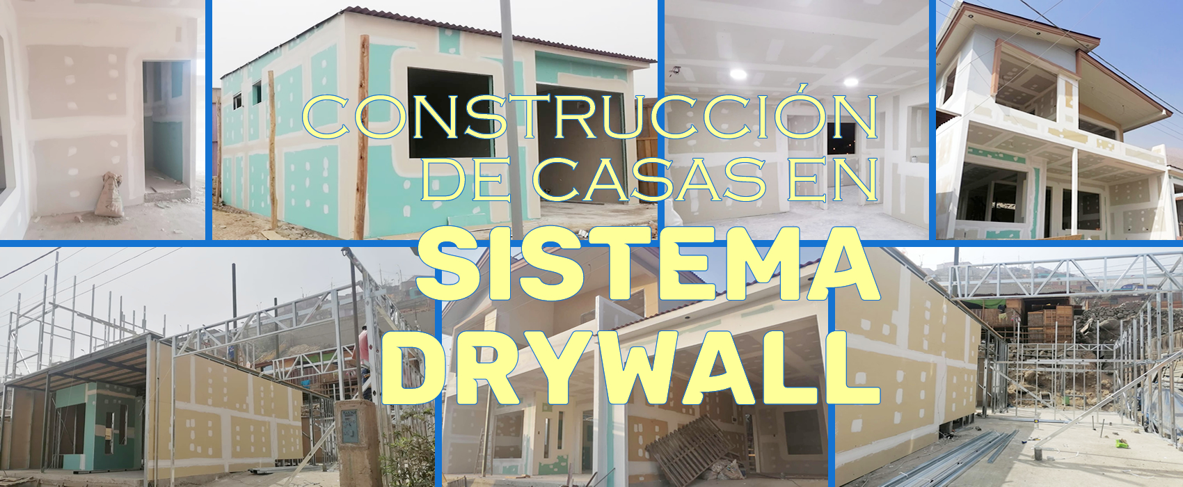 Construcción de casas en drywall